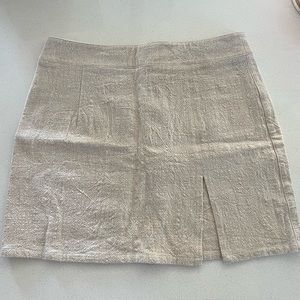 Princess Polly - The Lola Mini Skirt in Oatmeal